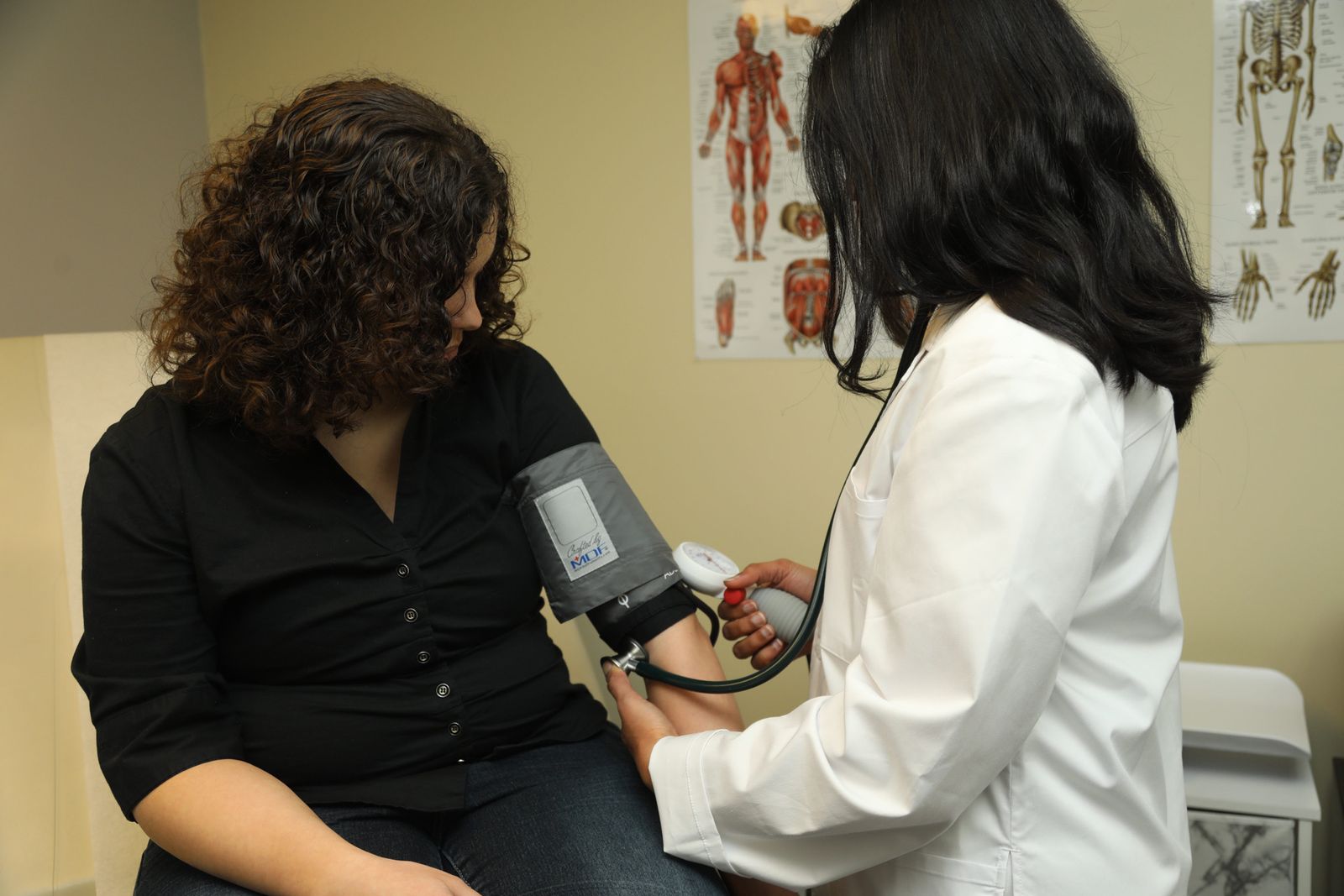 A blood pressure check during an unhurried visit at Care4Me Clinics